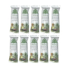 Asheva 8" x 9" Individually Wrapped Oshibori Disposable Towels - Luxurious Moist Cotton Hot/Cold Refreshment Towel - Lavender, Lemon, or Tea Tree Scents - Perfect for Spa, Travel, Dining & Events