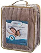 Beautyrest Heated Electric Blanket for Cold Weather, Fast Heating Heated Blanket, Auto Shut Off, Virtually Zero EMF, Multi Heat Setting, UL Certified, Lavender Twin (84 inx62 in)