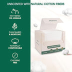 Towelettes Disposable 10 x 12" - XL Disposable Towel for Women - Clean Face Towels for Makeup Removal and Skin Care - Soft, Unscented and Gentle Formula Biodegradable Face Towels