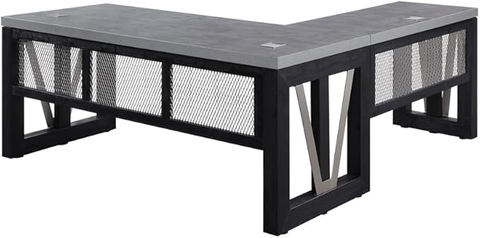 nbf signature series District Reversible L Shaped Desk with Height Adjustable Electric Standing Desk Ergonomic Office Desk Corner Desk Perfect for PC Setup