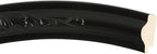 OVALCREST Oval Beveled Wall Mirror for Home Decor - Florence Style - Matte Black - 32" x 26"