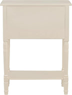 Knocbel Slim Antique Entry Console Table with 3 Drawers & Bottom Open Shelf, Solid Wood Narrow Sofa Couch Table for Entryway Hallway Living Room 23.7" W x 13" D x 31.4" H Beige