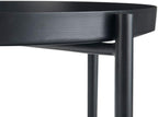 SIMPLIHOME Monet Industrial 17 inch Wide Metal End Table in Black for the Living Room and Bedroom
