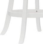 Hillsdale Fairfox 30.5" Wood Swivel Bar Height Stool, White