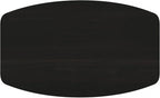 Furinno Simple Design Coffee Table, 2-Tier Modern Coffee Table with Lower Shelf, Round Corner Side Table, for Living Room, Bedroom, Home Office, Espresso