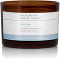 Pecksniff's Aromatherapy De-Tox 3-Wick Candle | Elemi & Thyme with Spicy Pine Scent | 285g/10oz Long-Lasting Relaxation