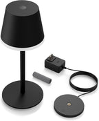 Philips Hue Go Smart Portable Table Lamp, 1 Pack, Black, White and Color Ambiance LED Color-Changing Light, Smart LED Lamp for Indoor and Outdoor Use, Control with Hue App or Voice Assistant