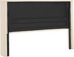 VEVOR Headboard, King Size Headboard with Adjustable Height, Comfortable Diamond Tufted for King Size Bed, W84.1 x H (54.33-60.24) x D 8.27 in, Ideal for Bedroom, Hotel, Homestay, Dormitory, Cream