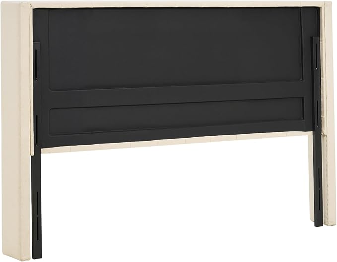 VEVOR Headboard, King Size Headboard with Adjustable Height, Comfortable Diamond Tufted for King Size Bed, W84.1 x H (54.33-60.24) x D 8.27 in, Ideal for Bedroom, Hotel, Homestay, Dormitory, Cream