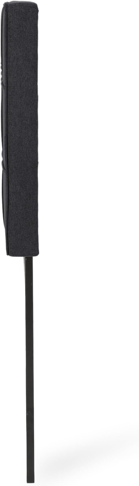 Christopher Knight Home Contemporary Upholstered King/Cal King Headboard, Black