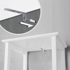 VASAGLE Storage Cabinet, Slim Linen Tower with Drawer and Door, for Living Room, Bathroom, Bedroom, 15.7 x 12.6 x 63 Inches, White UBBC63WT