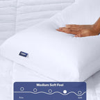 Casper Original Pillow for Sleeping, King, White, Two Pack
