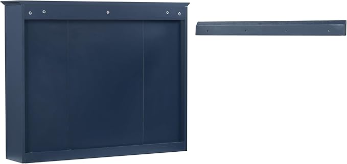 Bathroom Wall Cabinet with Mirror, 35'' x 27.5'' Medicine Cabinet with Mirror Door and Adjustable Shelves, Over Toilet Storage Cabinet, Wall-Mounted Bathroom Mirrors for Over Sink with Storage