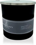 Pecksniffs Black Amber & Oud Wood Scented Candle | 1 Wick, 184g/6.49oz