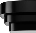 Progress Lighting P7103-31 Black One-Light Wall Sconce, 14-Inch Width X 7-Inch Height,