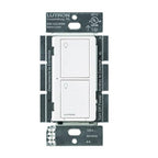 Lutron Caseta Original Smart Light Switch (Lutron Smart Hub Required), for Home, LED Lights, and Fans, 6 Amp, Single-Pole/3-Way, Neutral Required, PD-6ANS-WH, White, 4-Pack