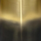 SIMPLIHOME Curtis Industrial 16 inch Wide Metal Metal Cylinder Accent Table in Ombre Black/ Gold, Fully Assembled for the Living Room and Bedroom