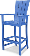 POLYWOOD® Quattro Bar Chair, Pacific Blue
