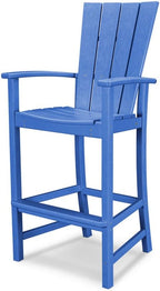 POLYWOOD® Quattro Bar Chair, Pacific Blue