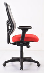 Tempur-Pedic Synchro-Tilt Task Chair, Red