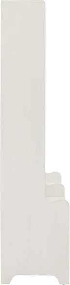 Crosley Furniture Fremont 3-Piece Hall Tree Entryway Set with Storage Cabinets and Coat Rack Hooks, Distressed White