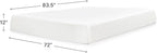 Signature Design by Ashley Chime Memory Foam 12" California King Mattress with Thick Memory and Support Foam for Pressure Relief, Fiberglass Free, Mattress In A Box
