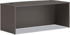 HON HONLDS7236BLS1 72 in. Rectangle Bow Shell Desk Slate Teak