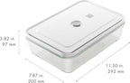 ZWILLING Fresh & Save Glass Vacuum Gratin Dish, Airtight Food Storage Container