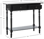 Safavieh American Homes Collection Rosemary Distressed Black Console Table