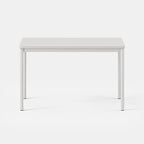Branch Daily Desk - Functional at Home Office Desk with Effortless Assembly, Timeless Design, Rounded Corners, and Built-in Cable Notch - 36” W x 28.5” H x 24” D - White Work Table