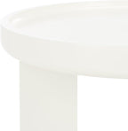 SAFAVIEH Home Collection Malyn Ivory Accent Table for Living Room, Bedroom, Home Office, Foyer