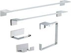 Delta Vero (1-Pack) Toilet Paper Holder Polished Chrome Tissue Roll Holder for Bathroom Organization and Storage Single Post Toilet Tissue Holder Wall Bathroom Accessories 77750