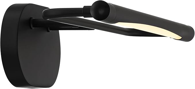 Possini Euro Design Possini Euro Samuel 17" Wide Black LED Picture Light