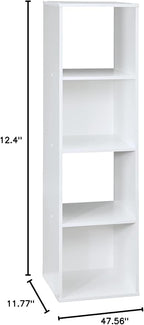 Closetmaid 4 Cube Stackable Storage, White