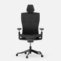 AUTONOMOUS ErgoChair Ultra 2 Ergonomic Office Chair Mesh Black Adjustable Lumbar Support, Rolling Swivel - Home office Desk Chairs with Headrest & Arms - Ergonomic Desk Chair Comfy for Gaming & Office