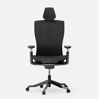 AUTONOMOUS ErgoChair Ultra 2 Ergonomic Office Chair Mesh Black Adjustable Lumbar Support, Rolling Swivel - Home office Desk Chairs with Headrest & Arms - Ergonomic Desk Chair Comfy for Gaming & Office