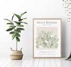 Unframed Sage Green Wall Art Set of 3,12x16IN Abstract Matisse Wall Decor,Quality Canvas Prints Posters Decoration for Bathroom Living Room Bedroom