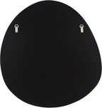 Possini Euro Design Brando Round Decorative Wall Mirror Modern Silver Frameless 37 3/4" Wide for Bedroom Living Room Home House Office Entryway
