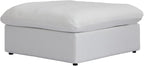 WJShome Ottoman, Modular Sectional Sofa,Down Filled Sofa Couch for Modern Living Room Sofa Sets for Office House-White