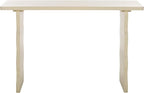 SAFAVIEH Home Collection Preslyn Sand Console Table for Entryway, Living Room, Foyer