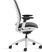 Steelcase Series 2 Office Chair, Seagull Frame, Cogent Connect Licorice, Hard Floor Casters