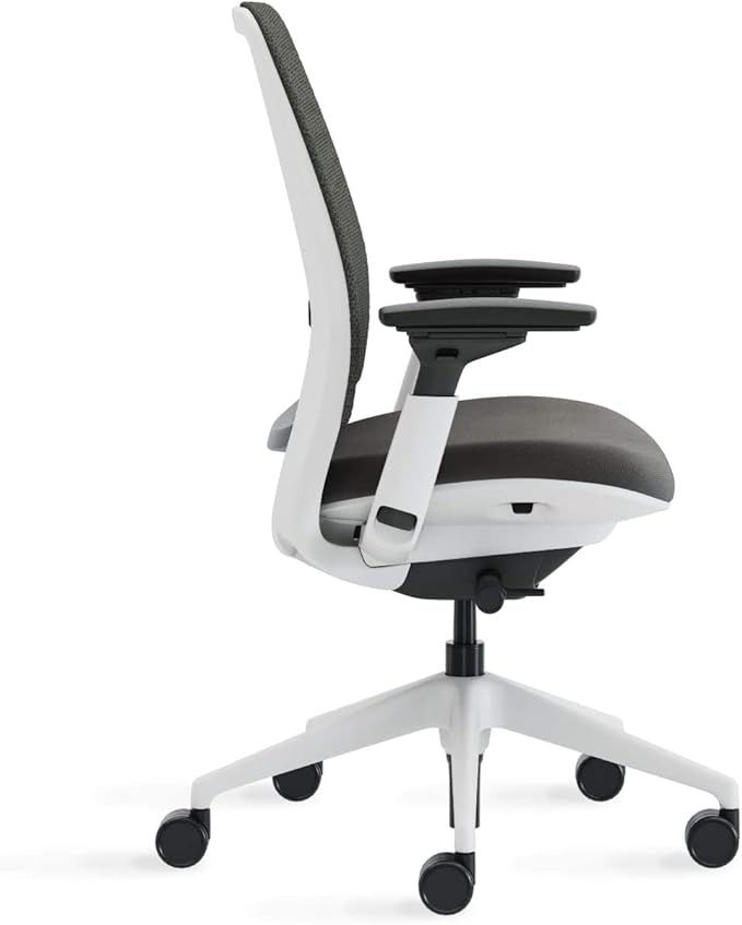 Steelcase Series 2 Office Chair, Seagull Frame, Cogent Connect Licorice, Hard Floor Casters