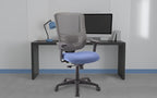 Tempur-Pedic Synchro-Tilt Task Chair, Denim