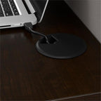 Bush Business Furniture Office in an Hour 65W L Shaped Cubicle Desk with Storage, Drawers, and Organizers in Mocha Cherry | Modern Computer Table Set with Privacy Panels for Commercial Workspace
