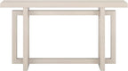 Henn&Hart Breslow Console Table, 55" Wide, White