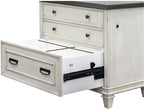 Martin Furniture Lateral File, White