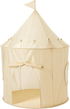 3 Sprouts Kids Play Tent - Sustainable Recycled Fabric – Fun Spacious Childs Playhouse for Indoor Games for Boys & Girls - Durable Fort Pop Up House for Toddlers & Children Age 3-10 - Beige