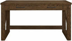Martin Furniture Avondale Rustic Writing Desk Writing Table Wood Office Desk Brown (IMAE384)