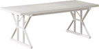 Tribesigns 70.86-Inch Large Executive Desk, Industrial Home Office Computer Desk, Simple Long Writing Study Table Business Furniture (White)