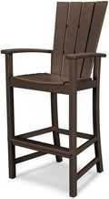 POLYWOOD® Quattro Bar Chair, Mahogany